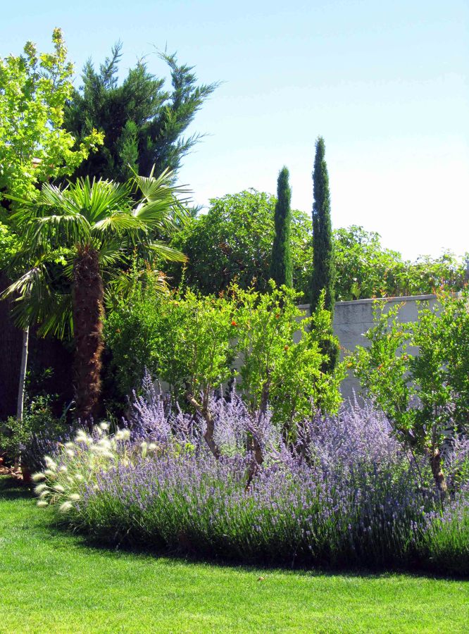 Jardín de estilo toscano