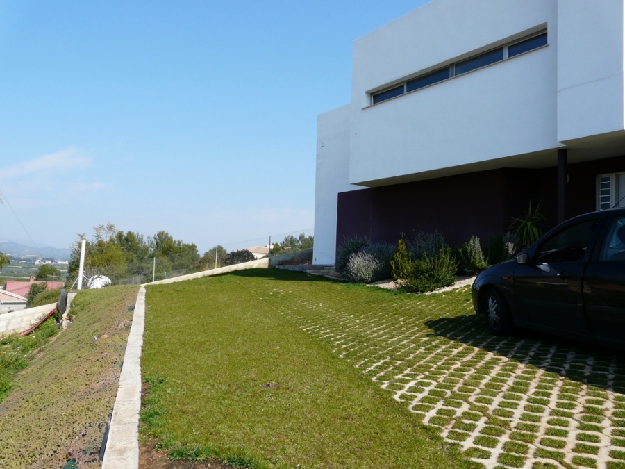Jardin en vivienda en San Cristobal