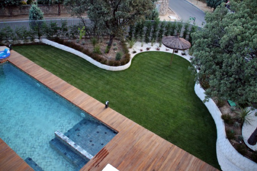 Jardín playa molino