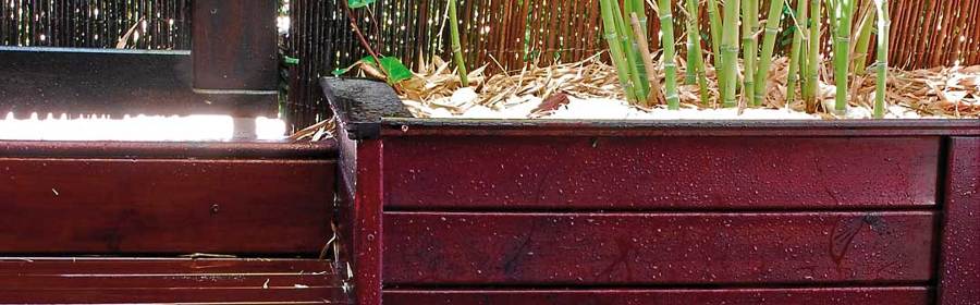 Jardineras a medida para tu terraza la harán diferente.