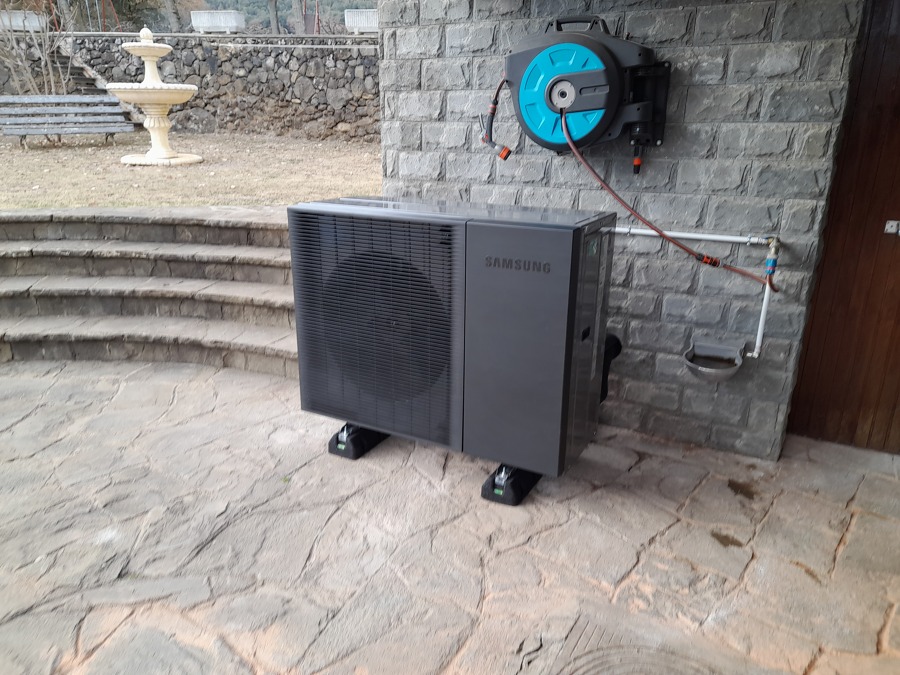 Instalación aerotermia