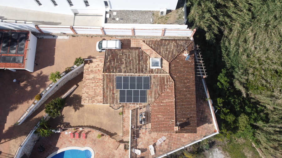 Instalación coplanar de 5kW