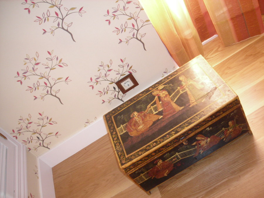 Baúl indio en propuesta elcléctica