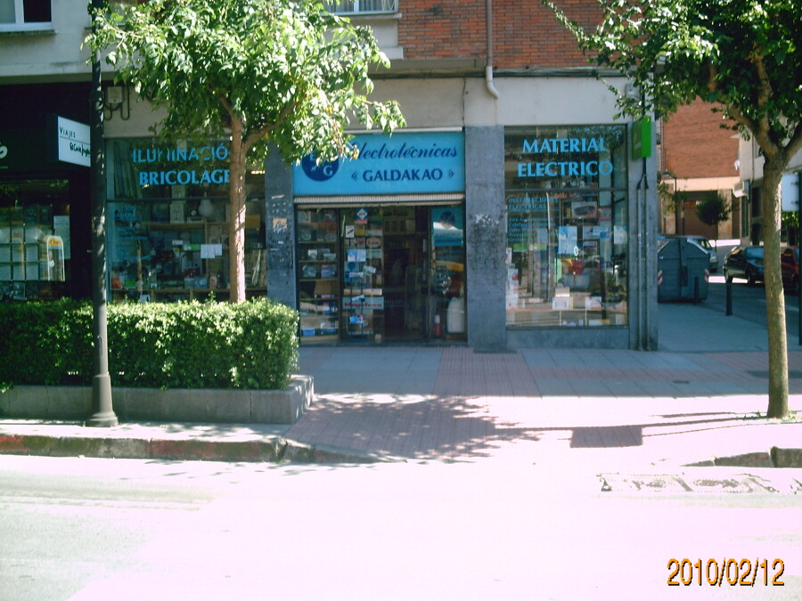 fachada "Electrotécnicas Galdakao"