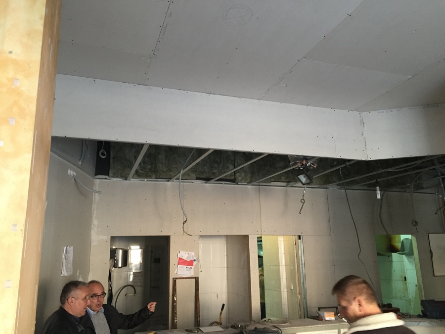 Espacio Superior de barra.