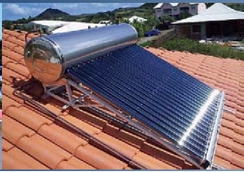 Kit solar termica domestico en techo