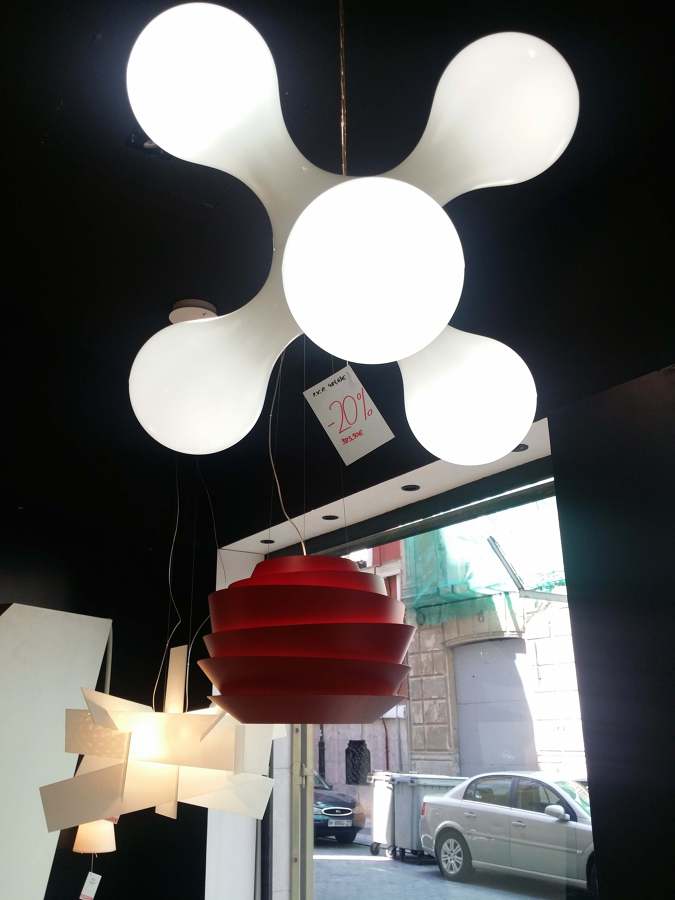 Kundalini Atomium, Foscarini Le Soleil