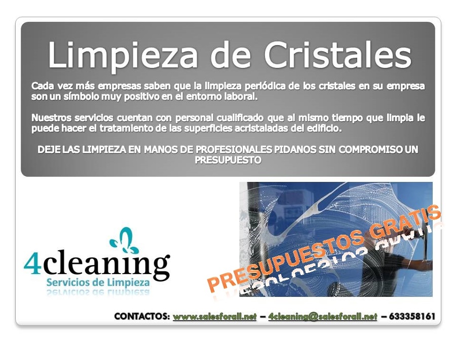 Limpieza de Cristales