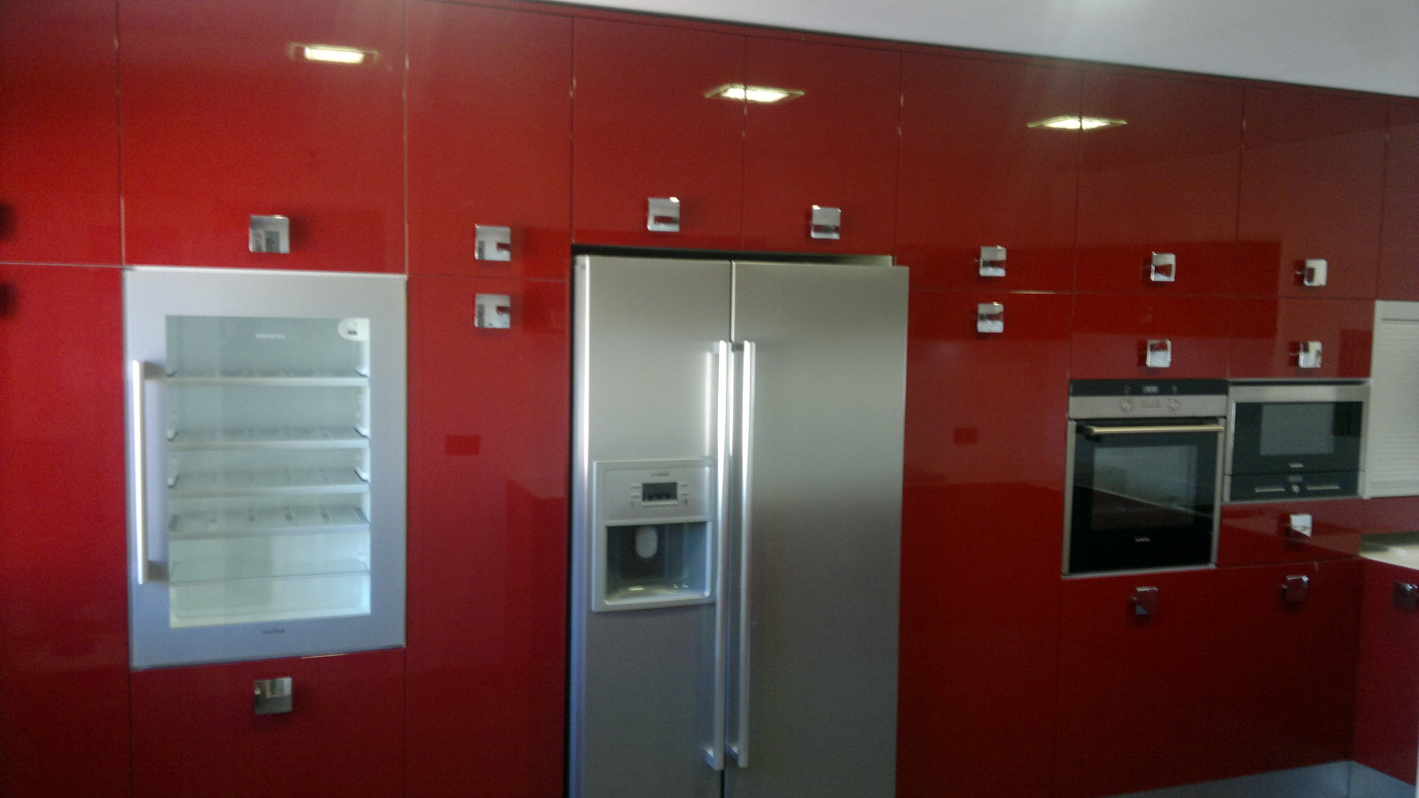 Lacado alto brillo rojo 2