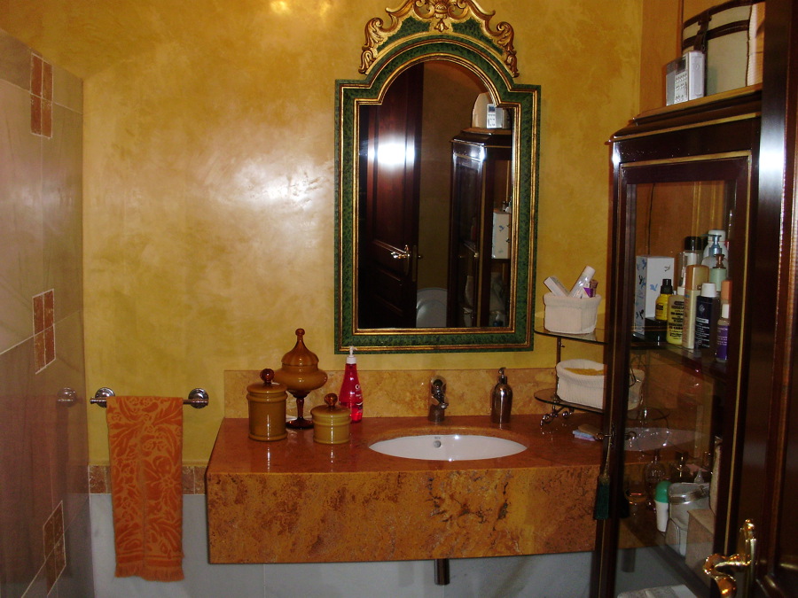 Lavabos mármol  colores colgados