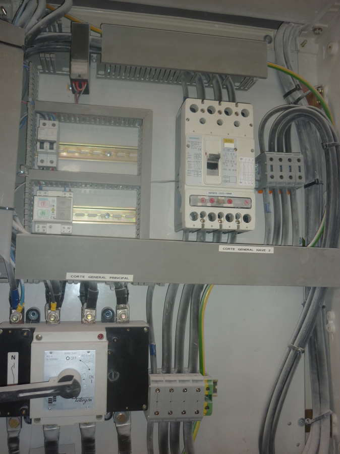 Legalización Cuadro Eléctrico en Industria