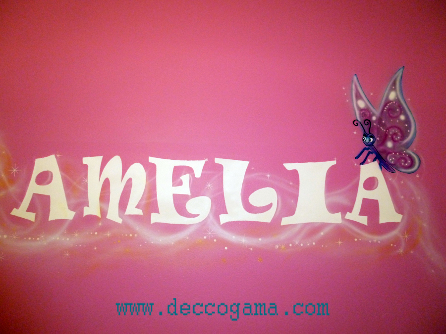 Letras para el mural de campanilla