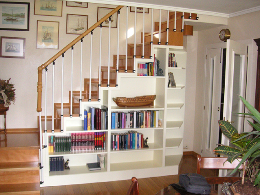 LIBRERIA BAJO ESCALERA