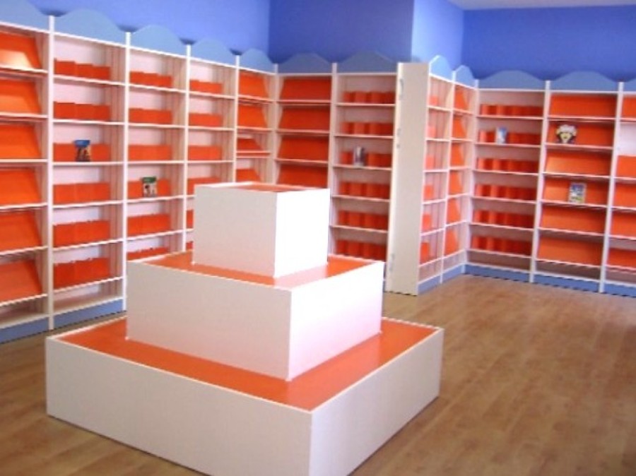 librerias con cremallera prota estantes