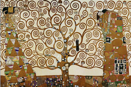 Lienzo El Arbol de la Vida de Gustav Klimt