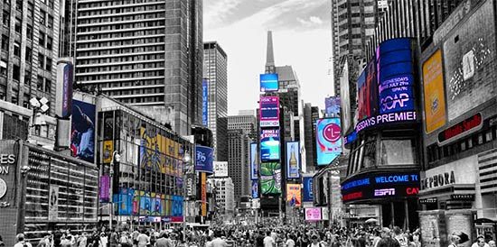 Lienzo Times Square Nueva York