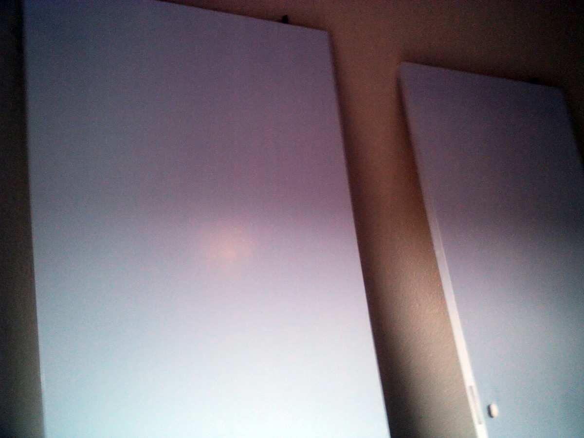 Lijar y pintar puertas.