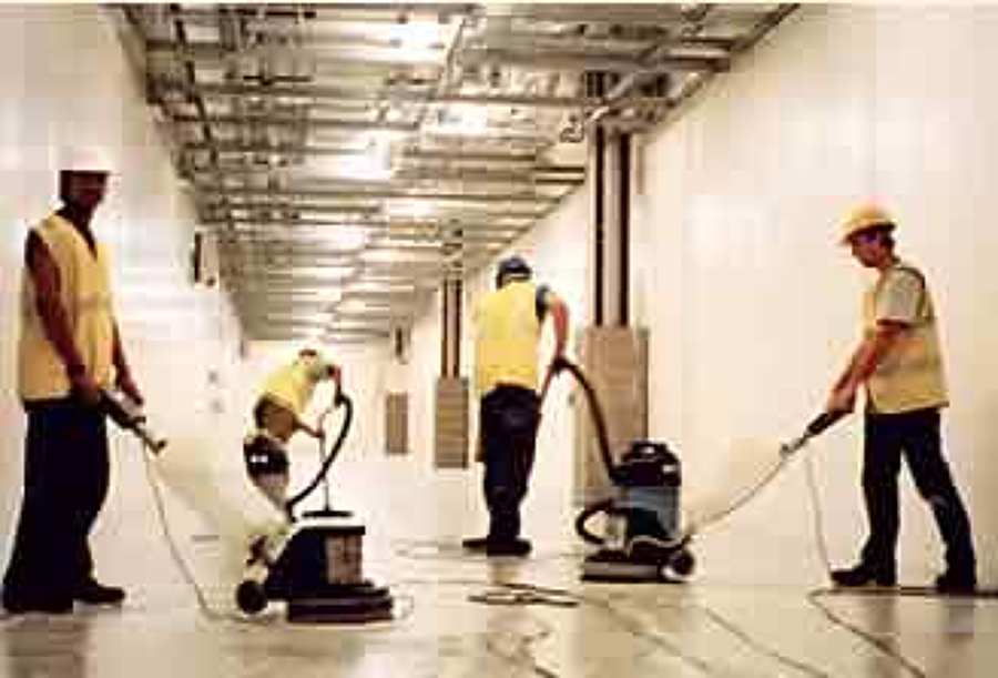 Limpieza de grandes superficies