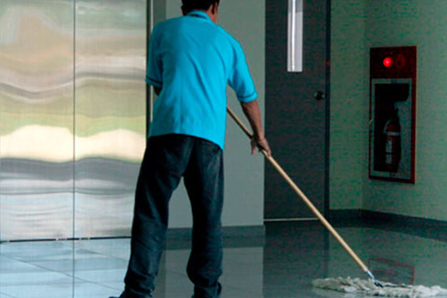 Limpieza de centros comercialles