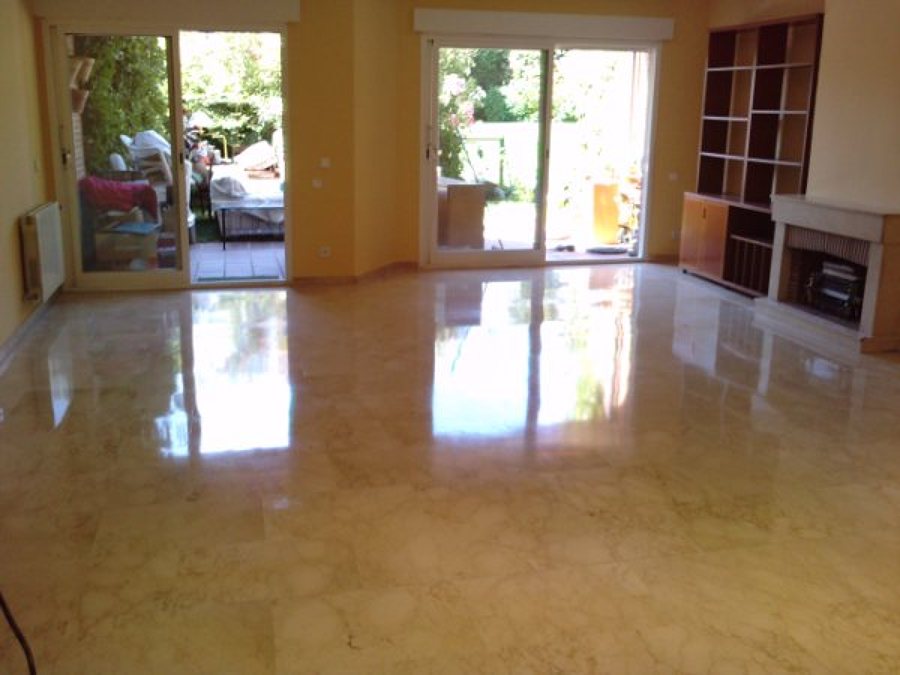 limpieza abrillantado suelos marmol