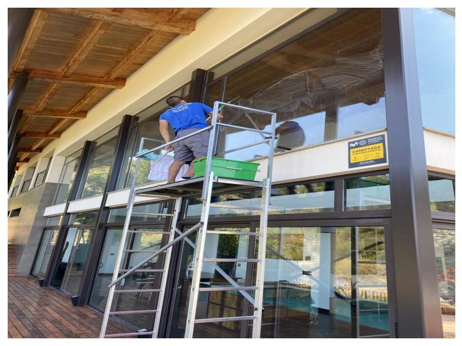 limpieza de cristales