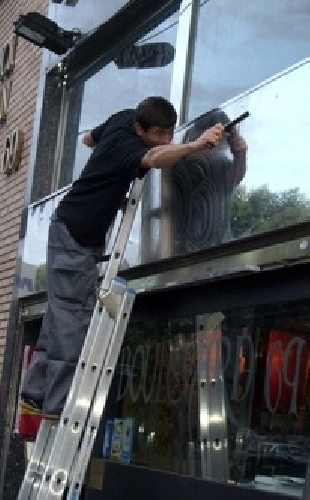 limpieza de cristales, oficinas, naves