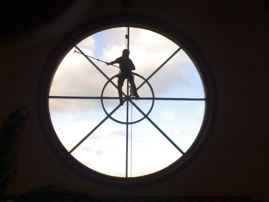 Limpieza de cristales