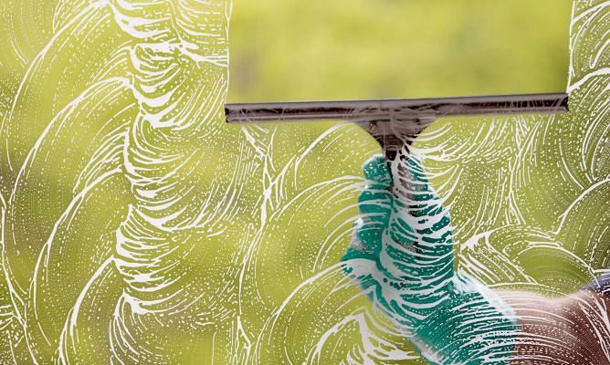 Limpieza de cristales