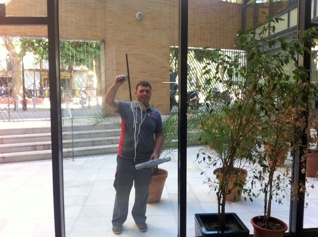 limpieza de Cristales