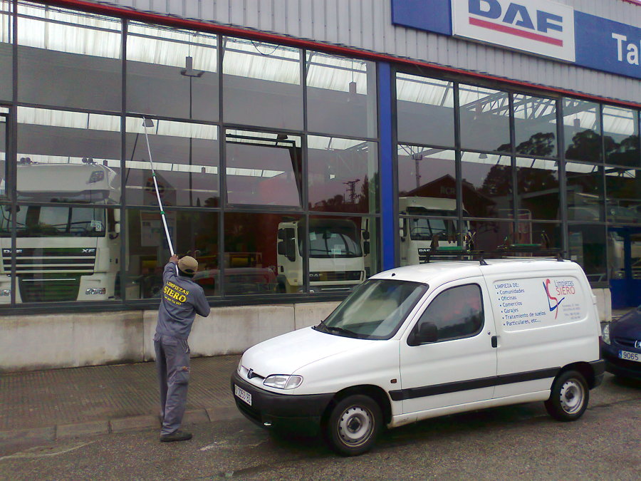 Limpieza de cristales