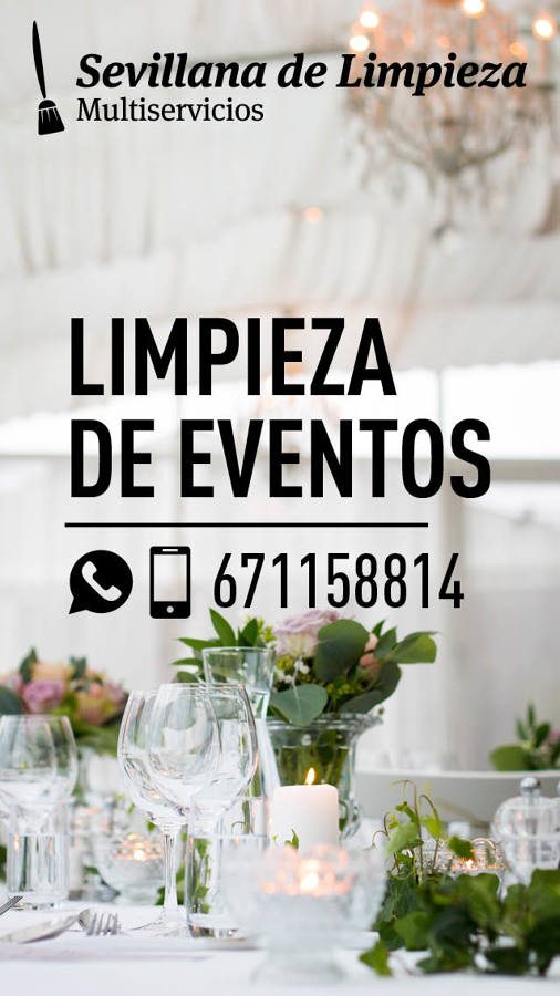 LIMPPIEZA DE EVENTOS
