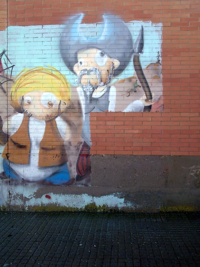 Limpieza de grafitti