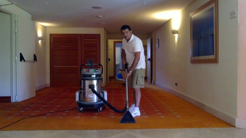 Limpieza de moqueta