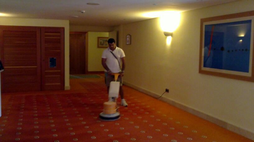 Limpieza de moqueta