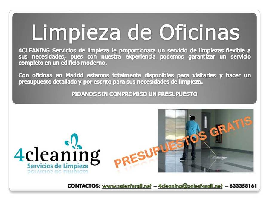 Limpieza de Oficinas