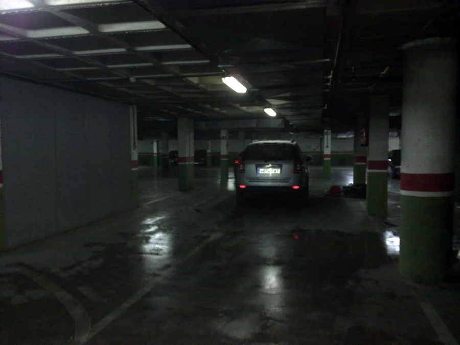 limpieza de parking de 4500m2