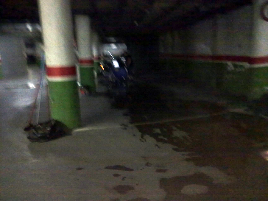 limpieza de parking de 4500m2