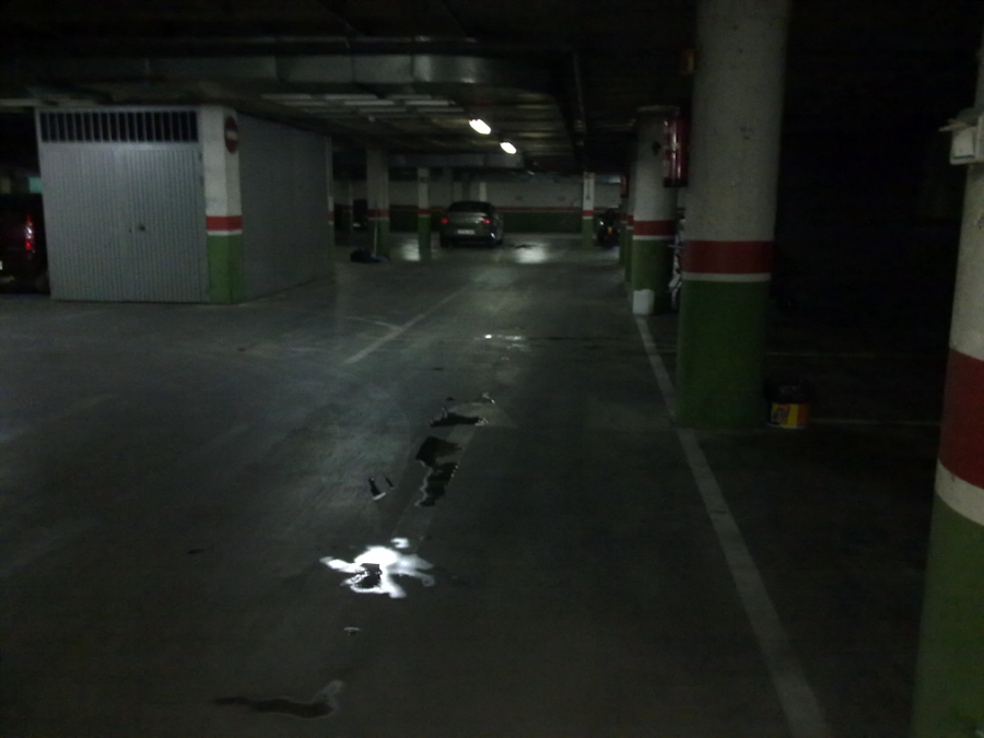 limpieza de parking de 4500m2