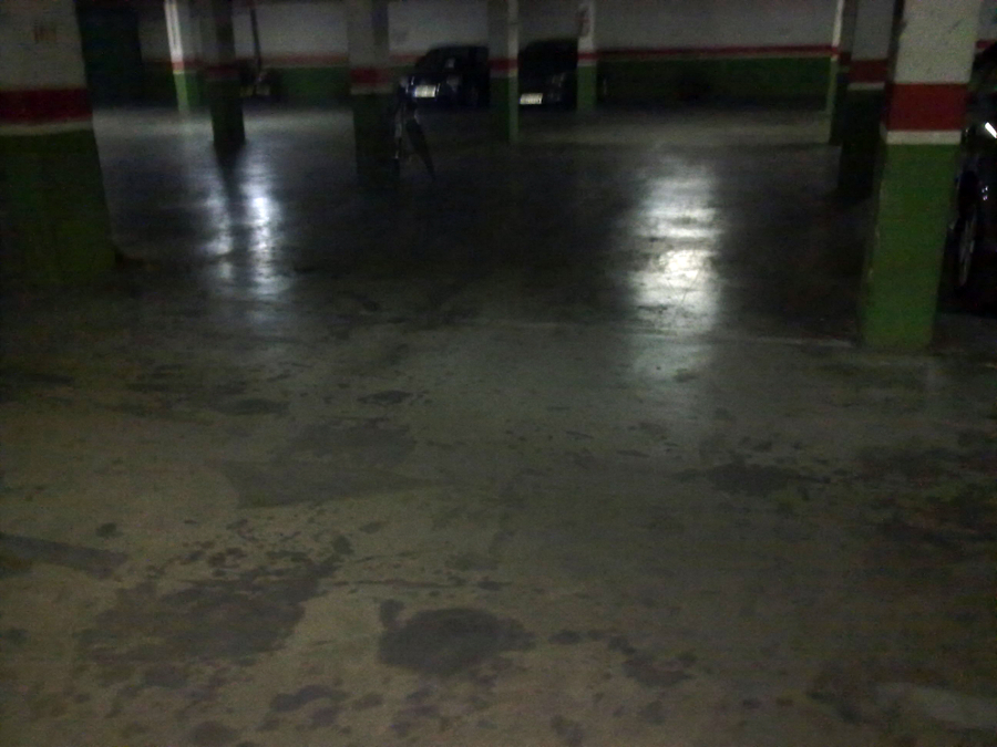 limpieza de parking de 4500m2