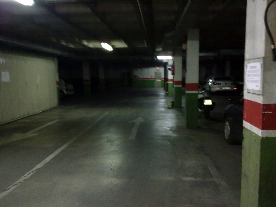 limpieza de parking de 4500m2