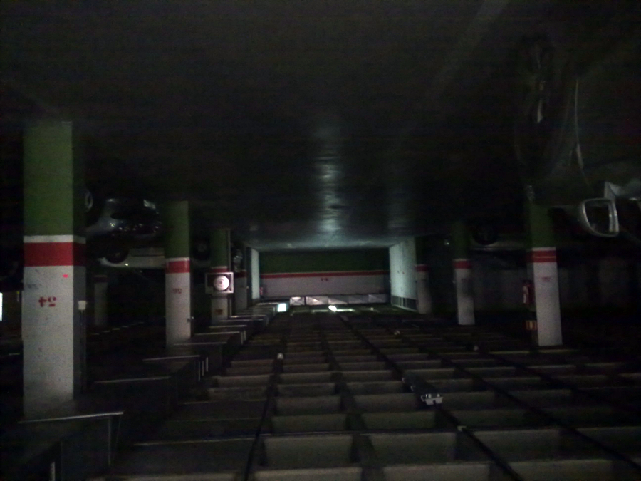 limpieza de parking de 4500m2