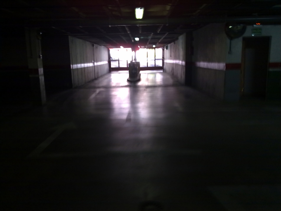 limpieza de parking de 4500m2