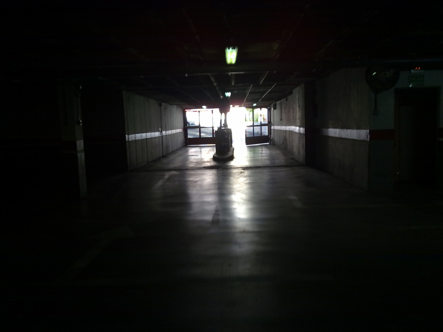 limpieza de parking de 4500m2