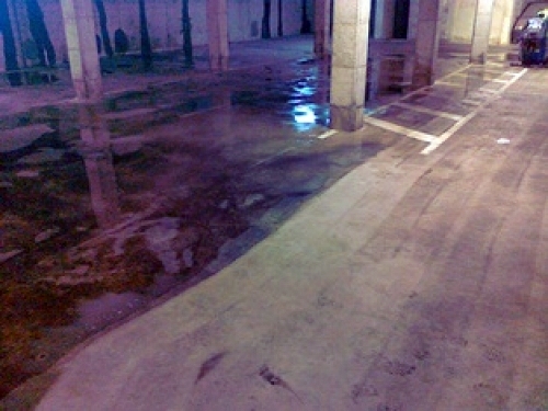 limpieza de parquing