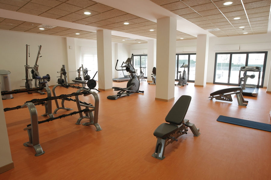 Limpieza en gimnasios