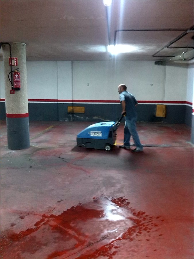 limpieza garajes