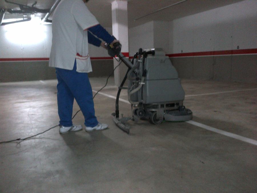 limpieza parkings