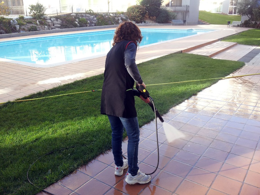 Limpiezas con hidrolimpiadora a presión