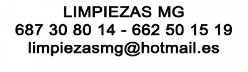 LIMPIEZAS MG