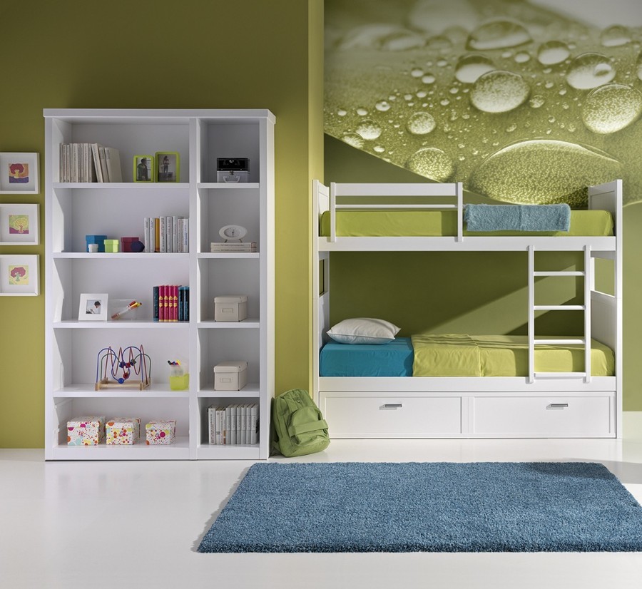 Litera lacada modelo simple